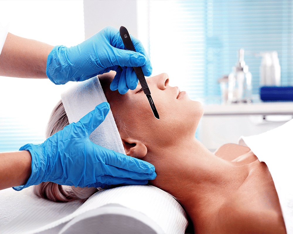 Dermaplaning Face to Face Spa