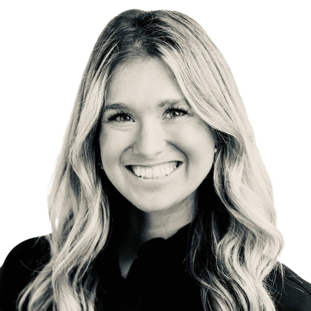 a woman smiling for the camera