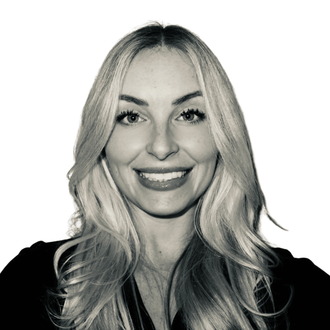 a woman smiling for the camera